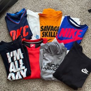 Nike, Under Armour athletic bundle